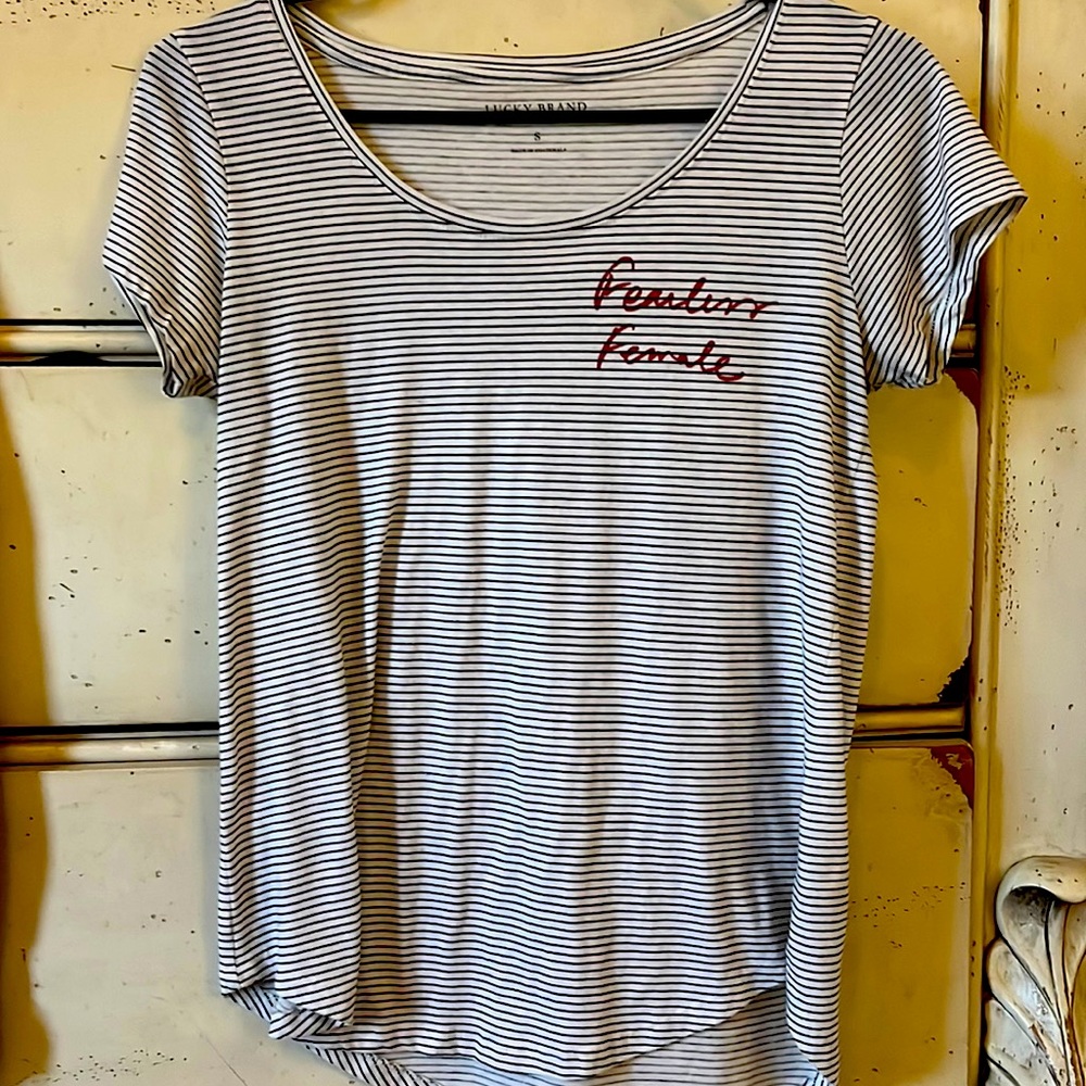 🍀 Luckybrand  striped tee